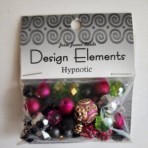 Hypnotic Design Elements Beads by Jesse James Beads, Jewelry Making, Destash